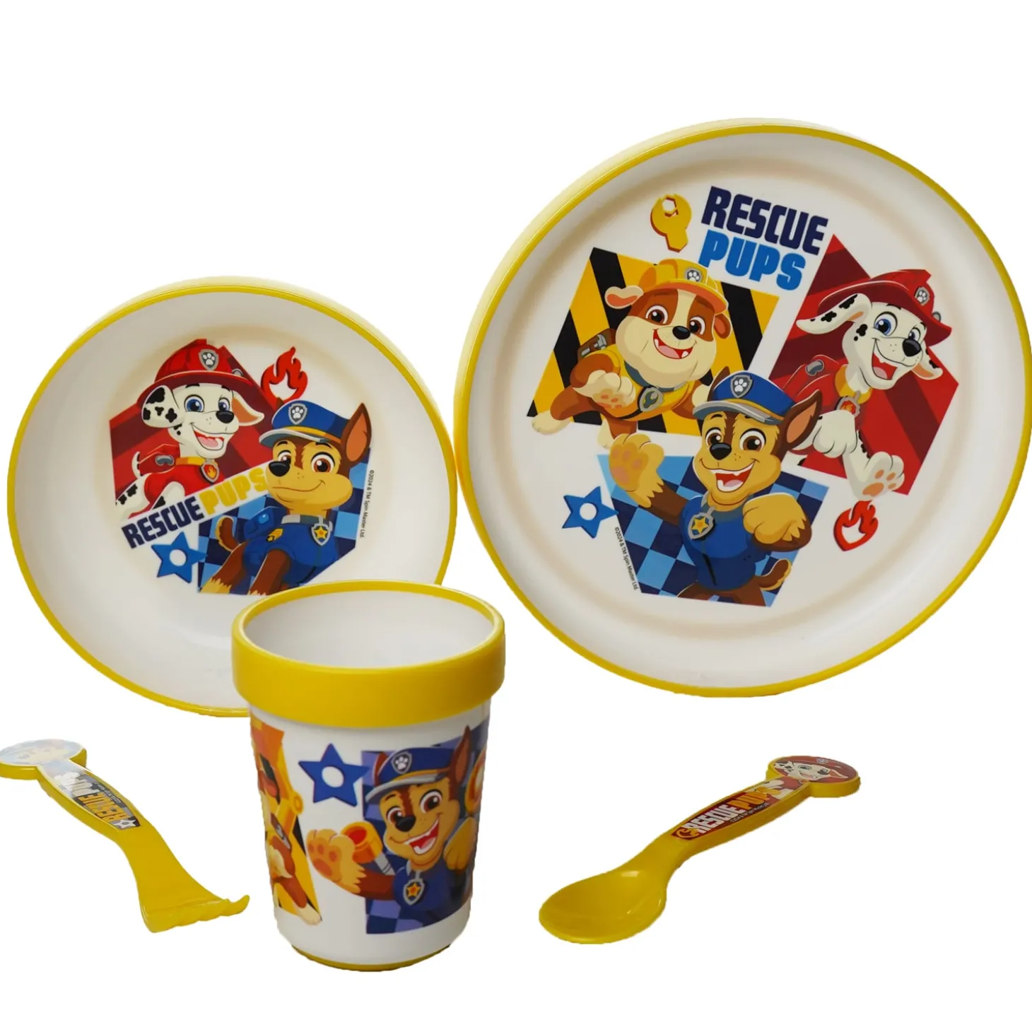 Thermobaby Coffret repas 5 pcs Pat'patrouille Jaune