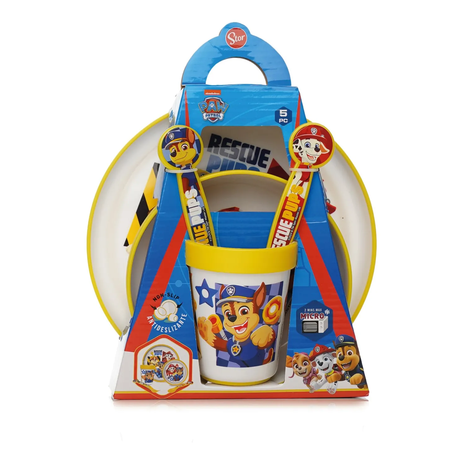 Thermobaby Coffret repas 5 pcs Pat'patrouille Jaune