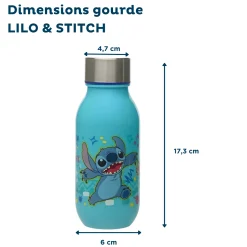 Thermobaby Gourde Lilo et Stitch Bleu 430 ml