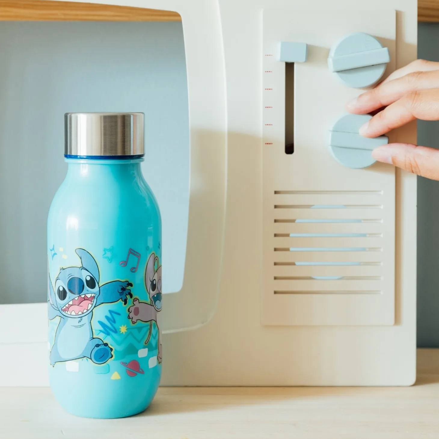 Thermobaby Gourde Lilo et Stitch Bleu 430 ml