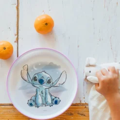 Thermobaby Grande assiette antidérapante Lilo et Stitch Violet