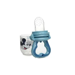 Thermobaby                    Grignoteur De Fruits & Legumes Silicone Mickey    Bleu