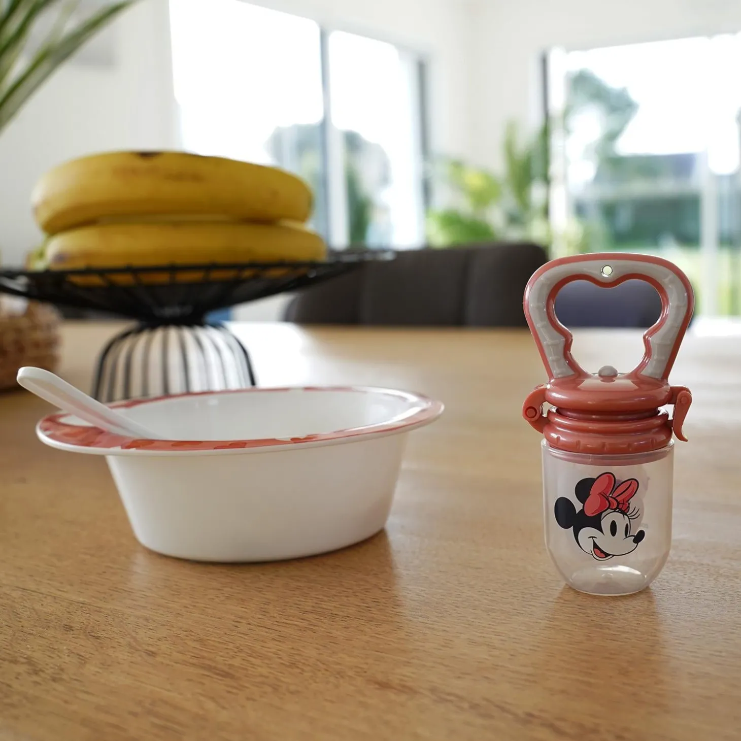 Thermobaby Grignoteur De Fruits & Legumes Silicone Minnie Rose