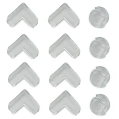 Thermobaby                    Lot de 12 coins de table    Transparent