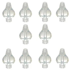 Thermobaby                    Lot de 10 embouts silicone pour seringues nasales    Transparent