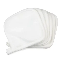 Thermobaby                    Lot de 6 lingettes lavables    Blanc