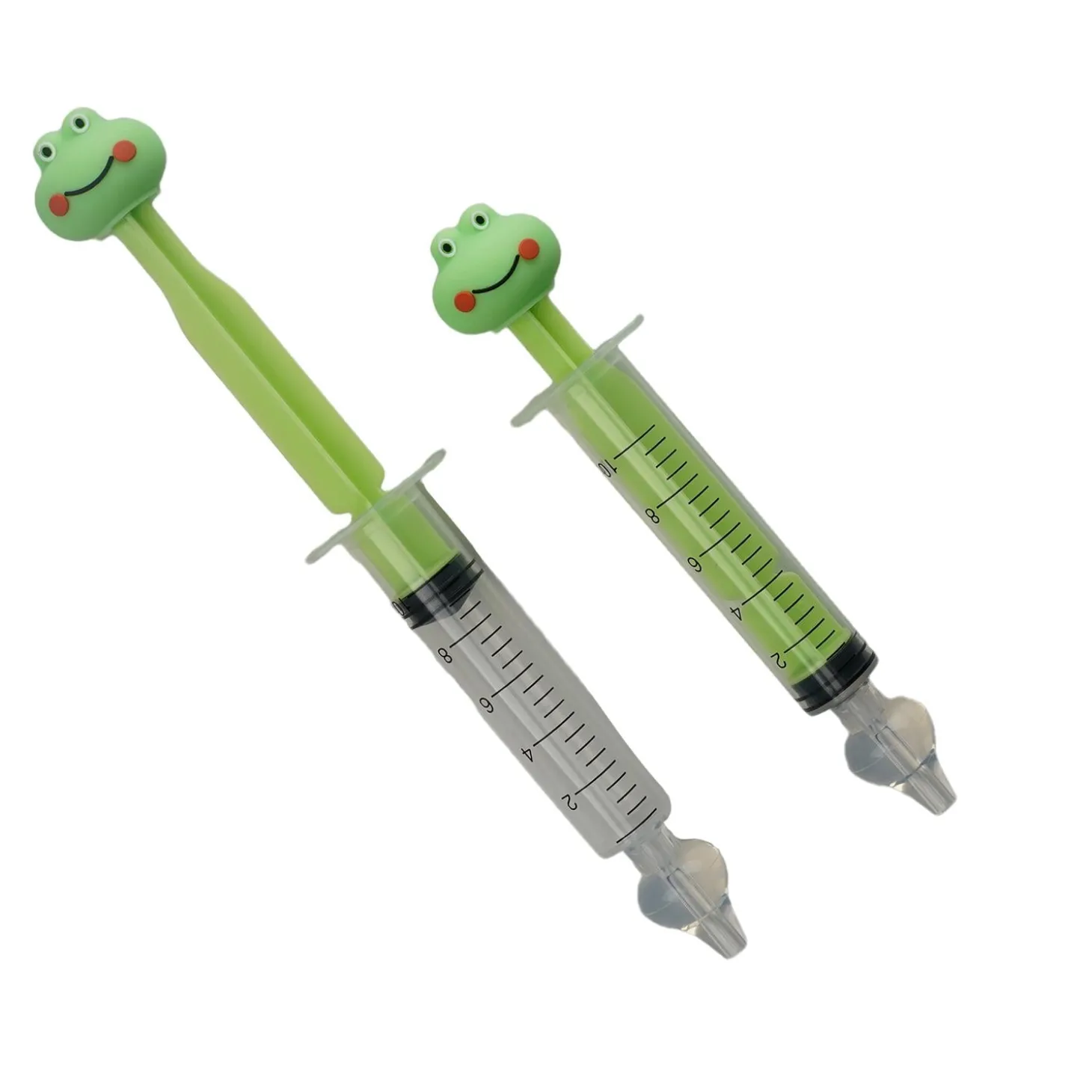 Thermobaby Lot de 2 Seringues Nasales Grenouille Vert