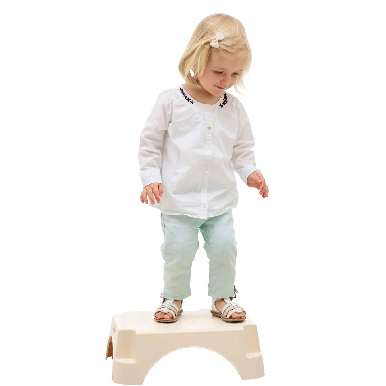Thermobaby Marche pied Babyscale ECRU