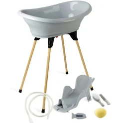 Thermobaby Pack baignoire 7 en 1 Gris Charme