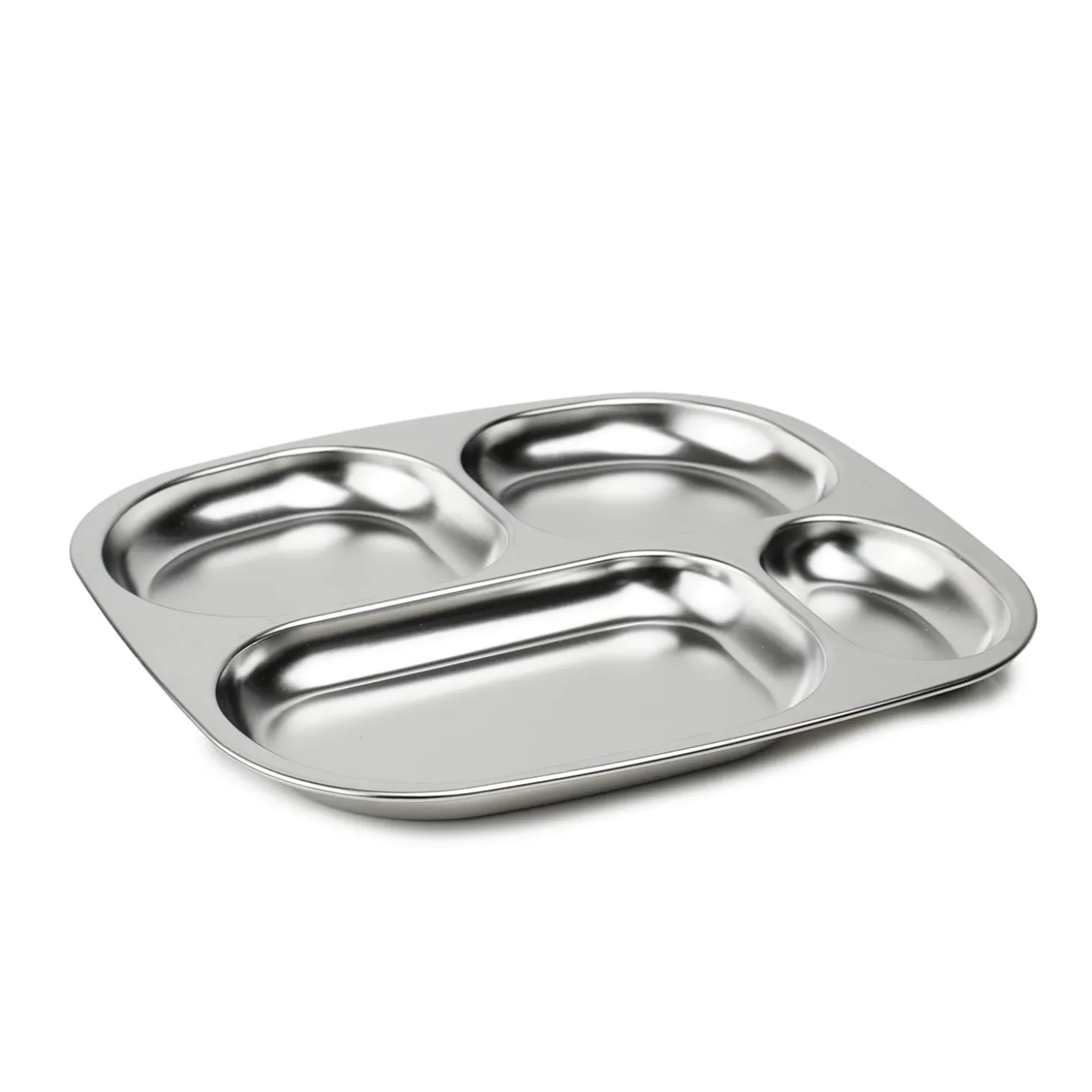 Thermobaby Plateau Compartimente Inox Inox Gris