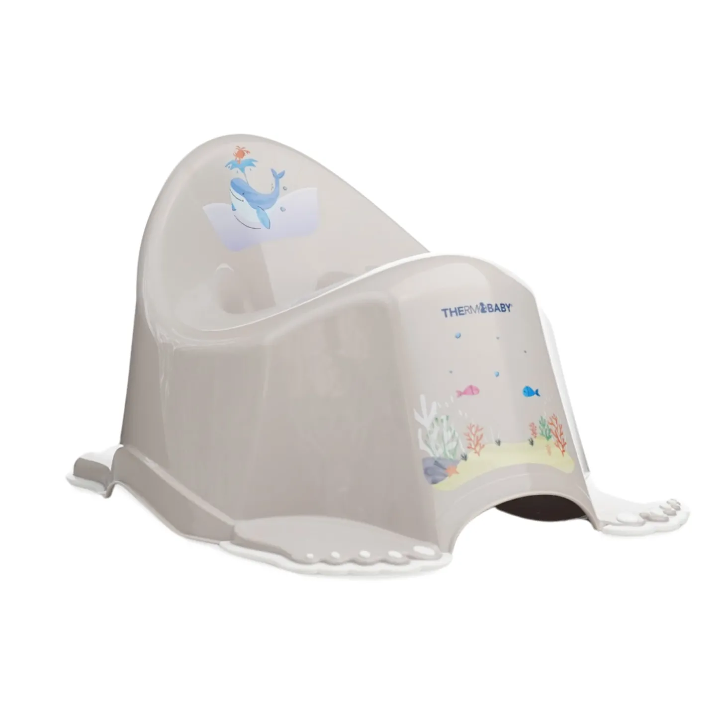 Thermobaby Pot antidérapant Yoopi Gris Velours