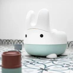 Thermobaby Pot ludique Lapin Blanc Et Vert Sauge