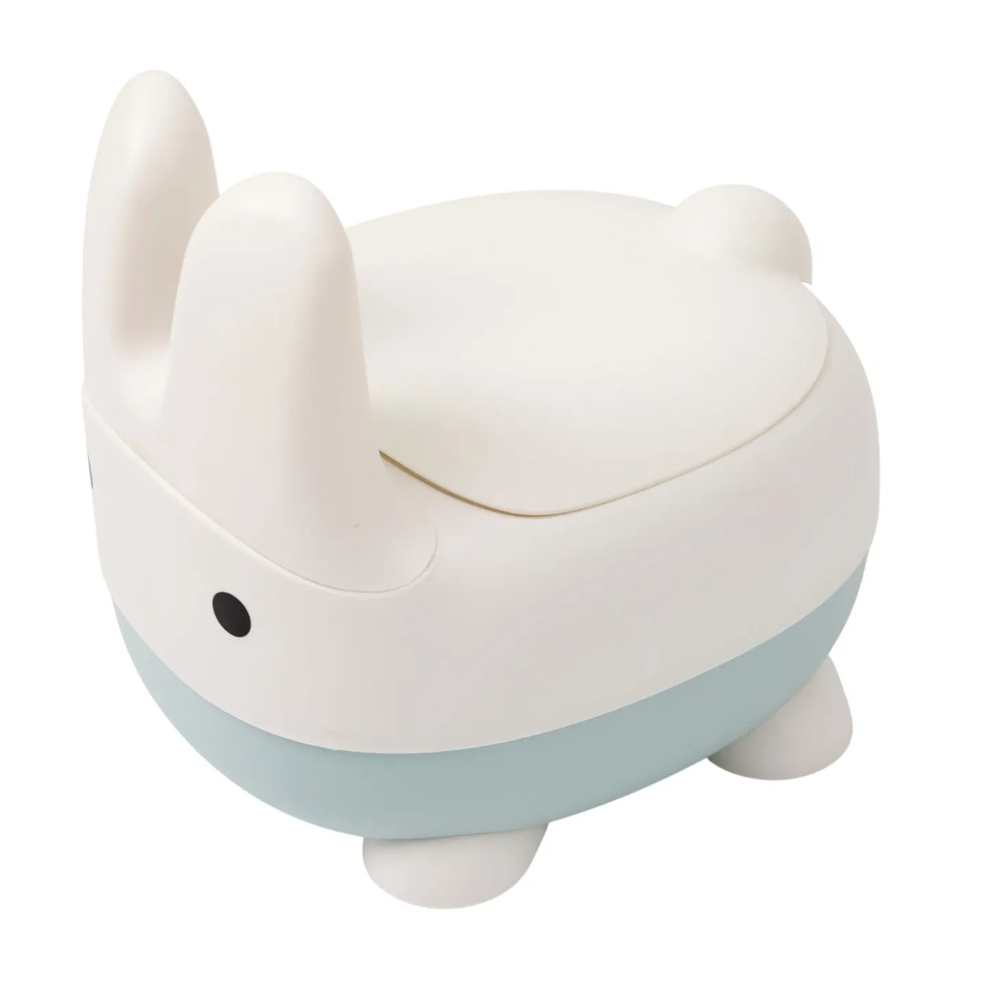 Thermobaby Pot ludique Lapin Blanc Et Vert Sauge
