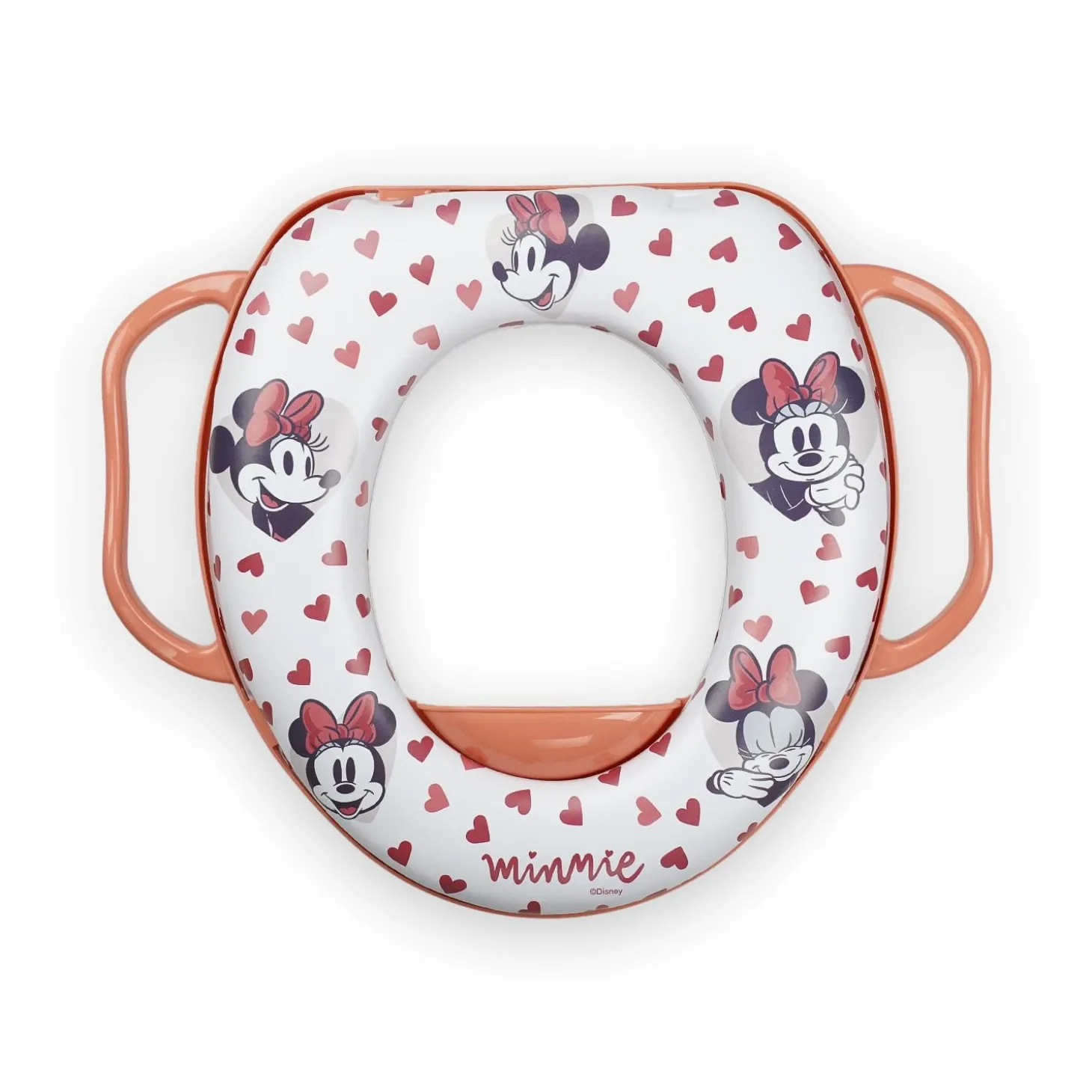 Thermobaby Réducteur WC Confort avec poignées Minnie Rose