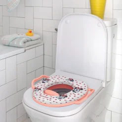 Thermobaby                    Réducteur WC Confort avec poignées    Minnie Rose