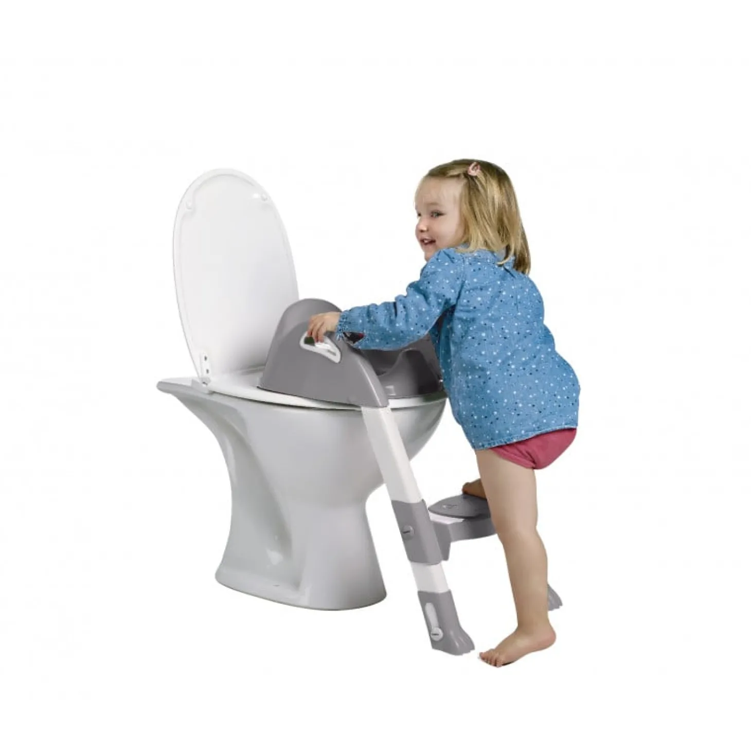 Thermobaby Reducteur wc Kiddyloo Gris Charme