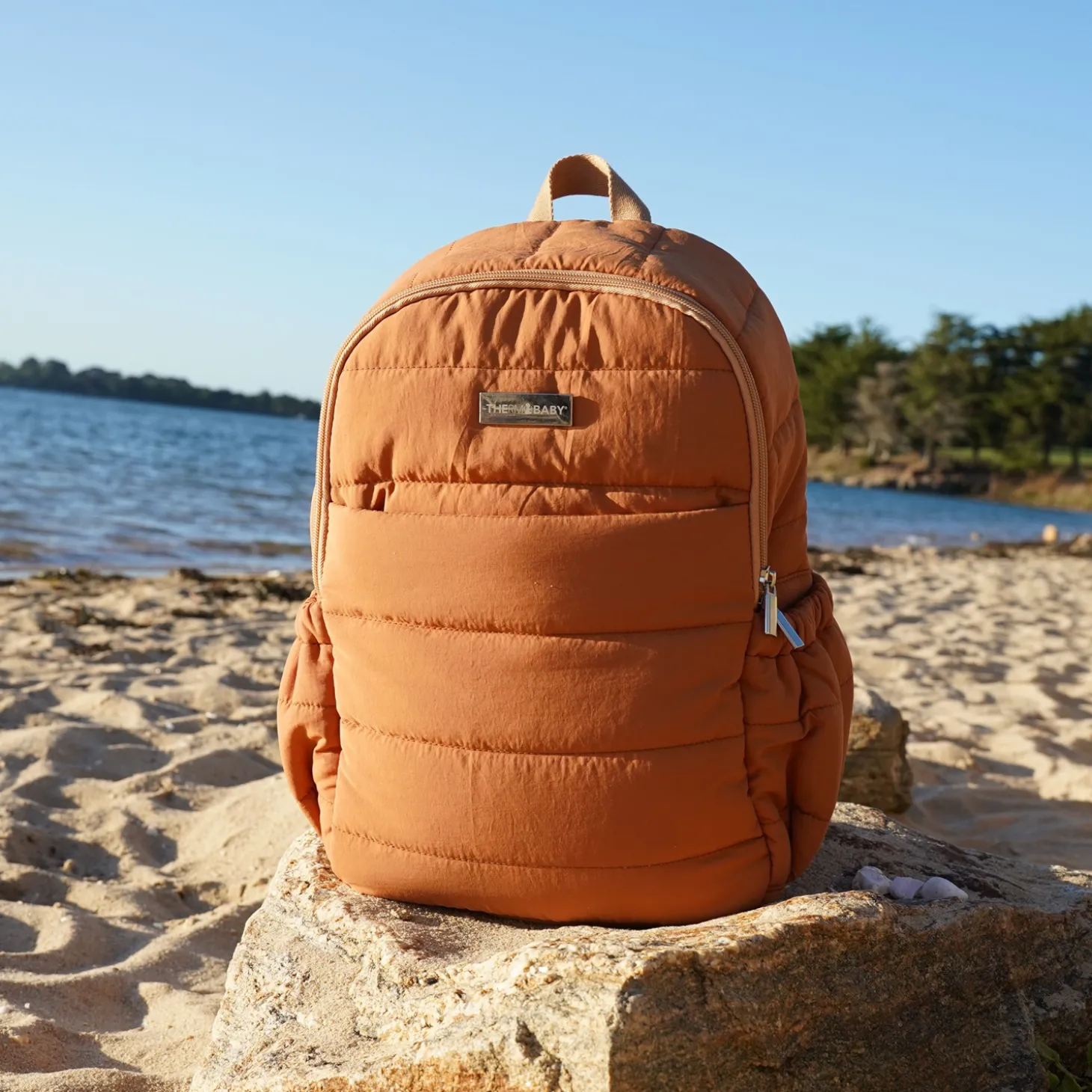 Thermobaby Sac à dos à langer Plumini Ocre