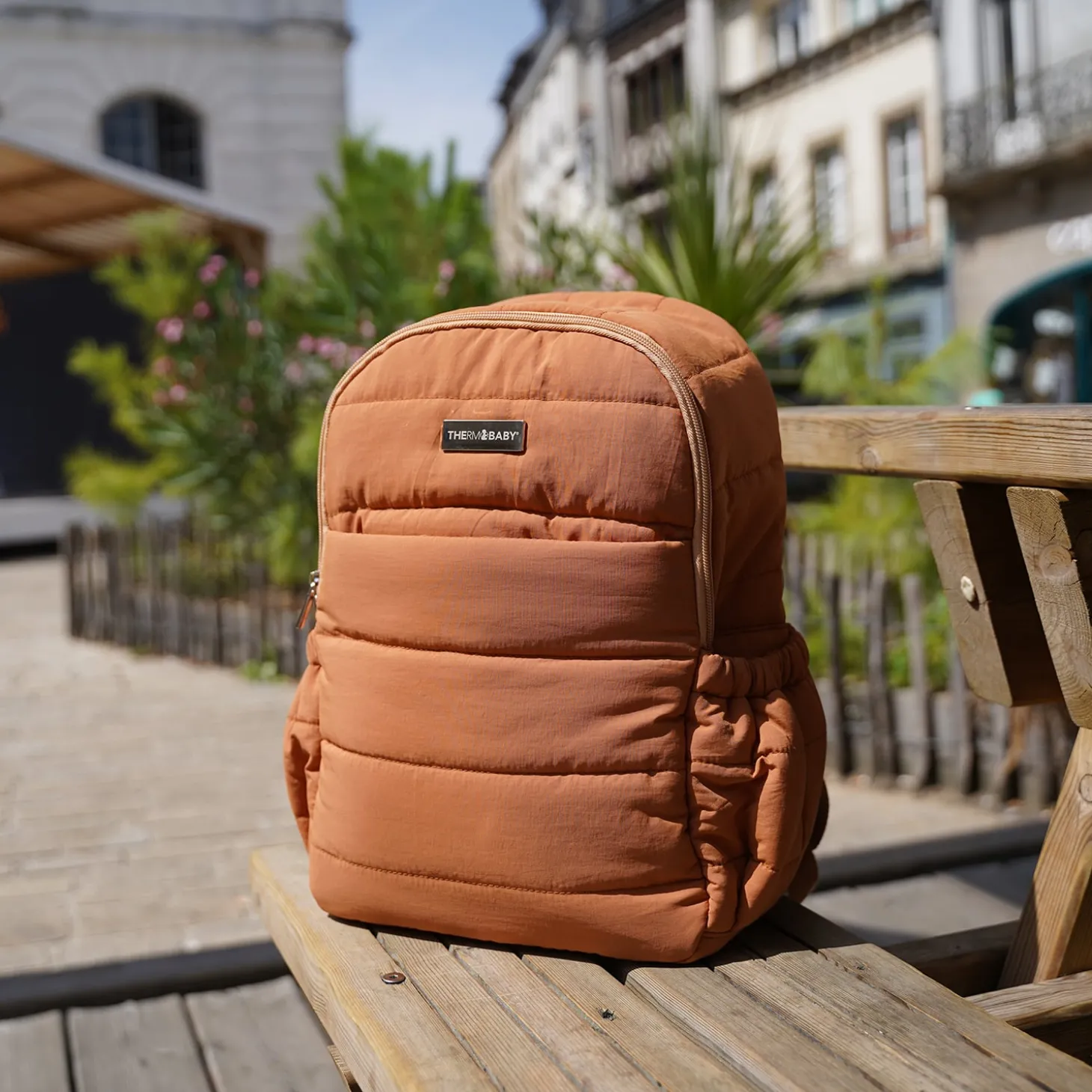 Thermobaby Sac à dos à langer Plumini Ocre