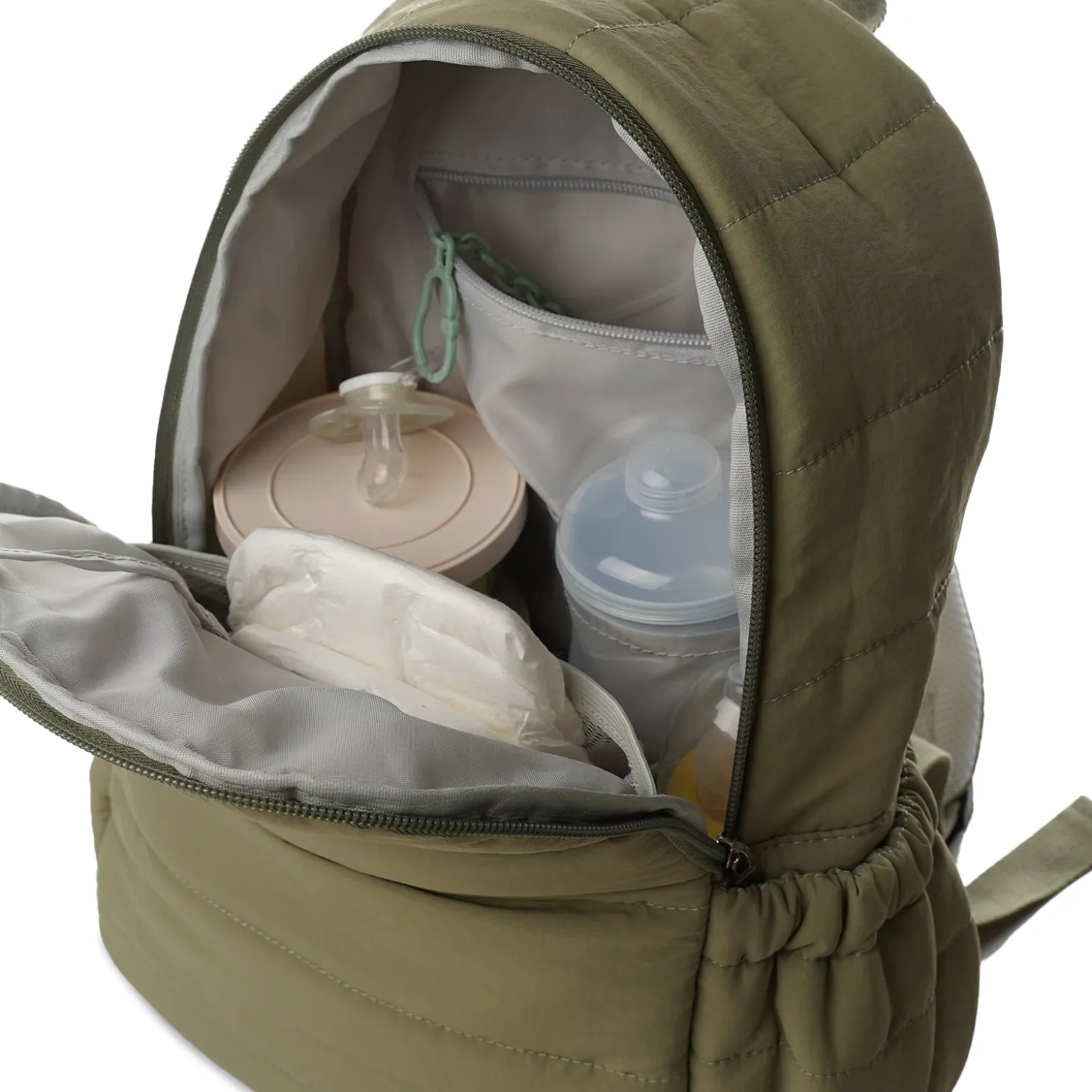Thermobaby Sac à dos à langer Plumini Vert Cactus