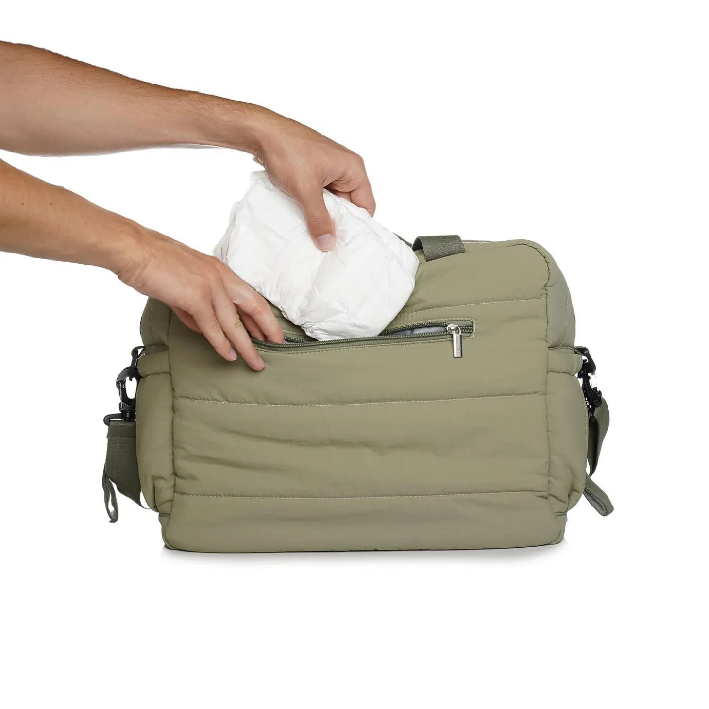 Thermobaby Sac à langer Plumea Vert Cactus