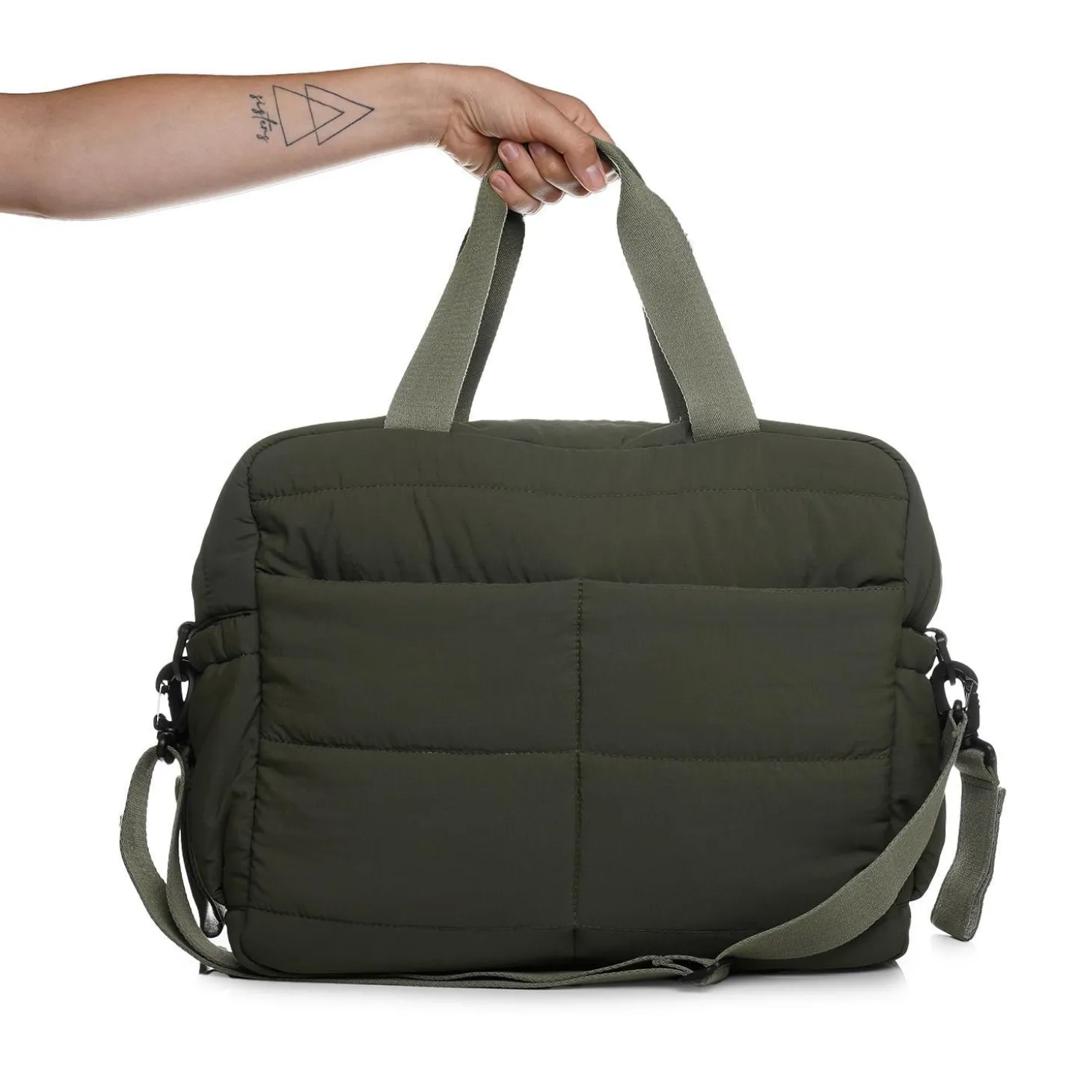 Thermobaby Sac à langer Plumea Kaki