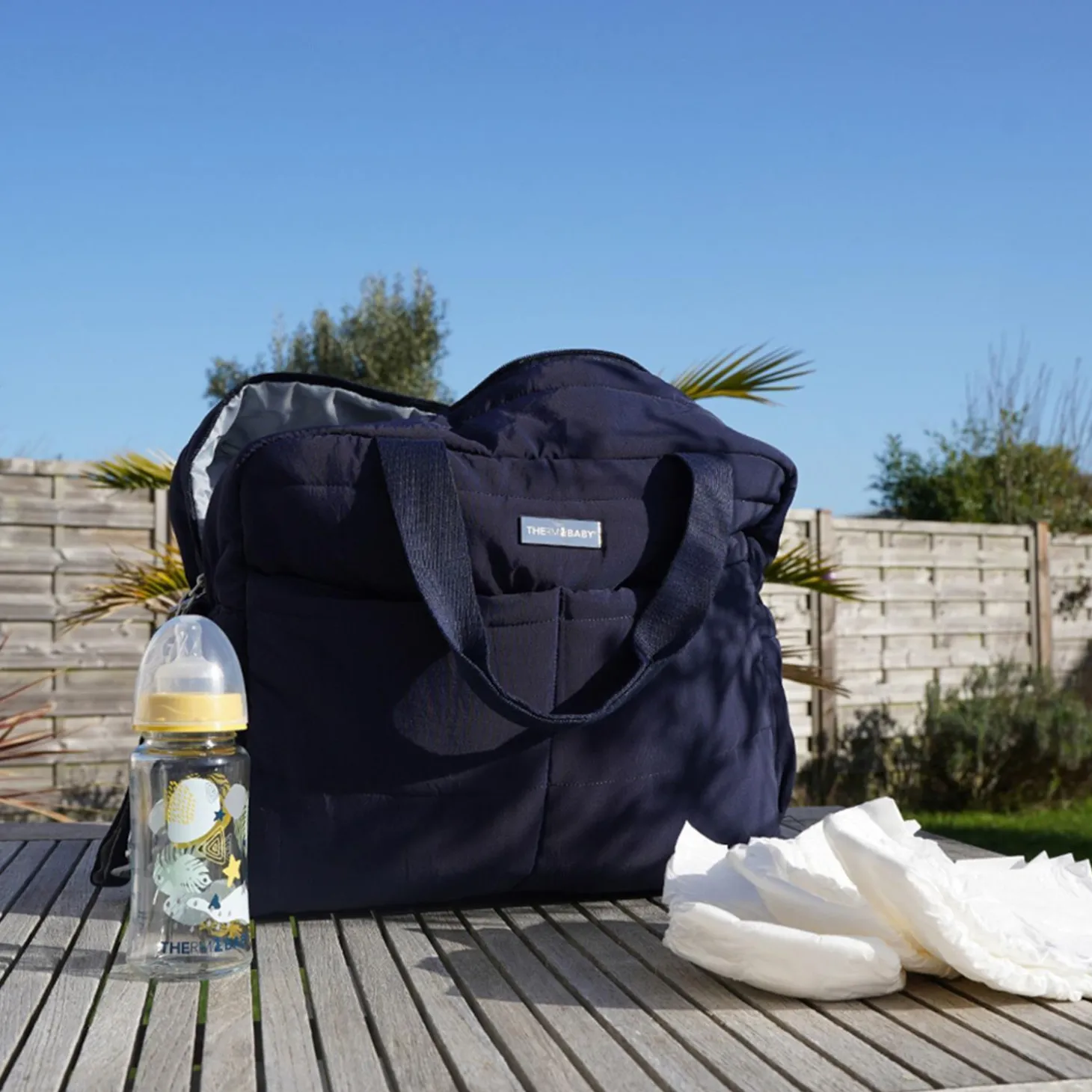 Thermobaby Sac à langer Plumea Bleu Nuit