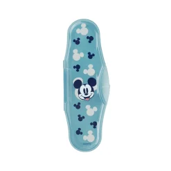 Thermobaby                    Set 2 Cuillères Avec Boitier De Transport Mickey    Bleu