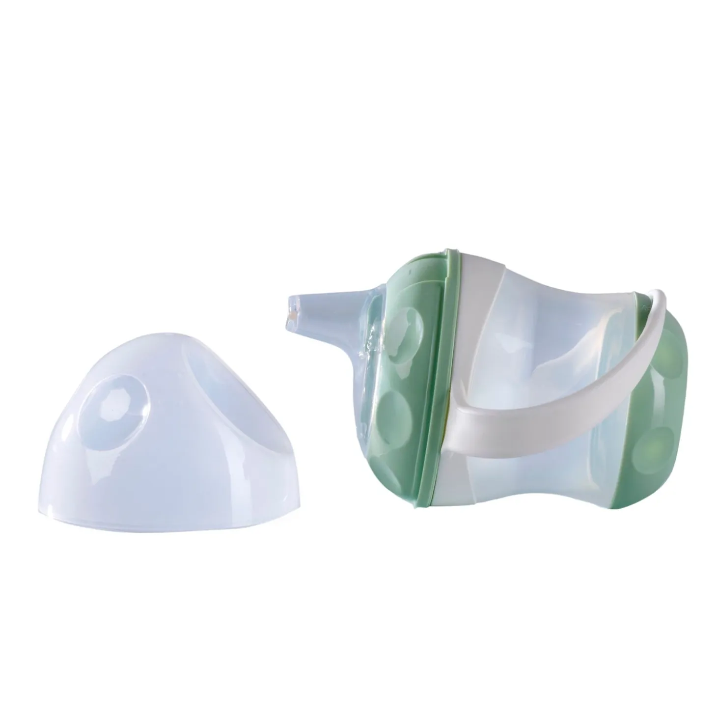 Thermobaby Tasse anti-fuite avec couvercle Vert Celadon