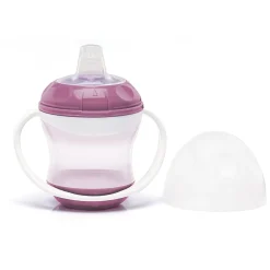 Thermobaby Tasse anti-fuites avec couvercle Blanche