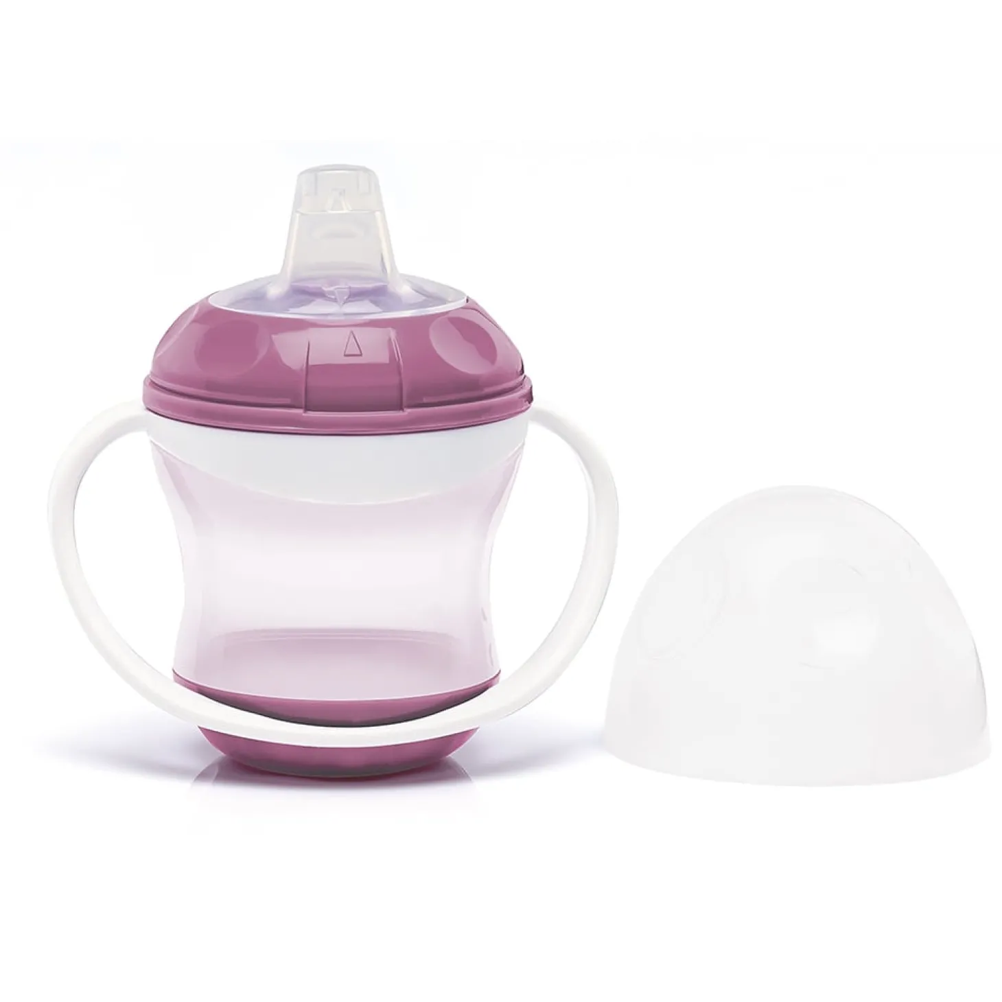 Thermobaby Tasse anti-fuites avec couvercle Blanche