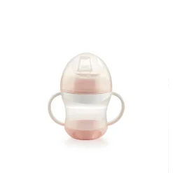 Thermobaby Tasse anti-fuites avec couvercle Rose Poudré