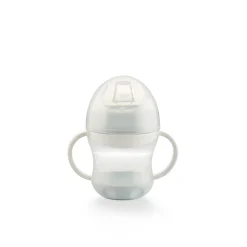 Thermobaby                    Tasse anti-fuites avec couvercle    Fleur Bleue