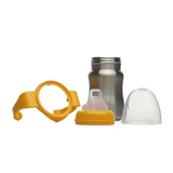 Thermobaby Tasse Apprentissage Inox Jaune Mangue 180 ml