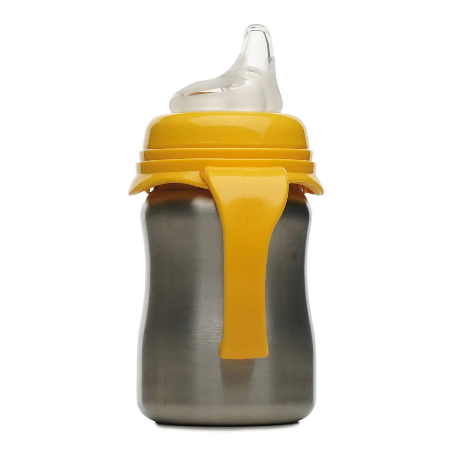 Thermobaby Tasse Apprentissage Inox Jaune Mangue 180 ml