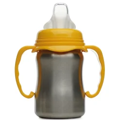 Thermobaby Tasse Apprentissage Inox Jaune Mangue 180 ml
