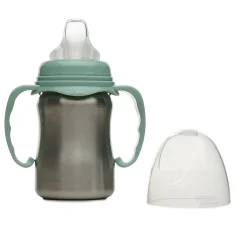 Thermobaby Tasse Apprentissage Inox Vert Cactus 180 ml