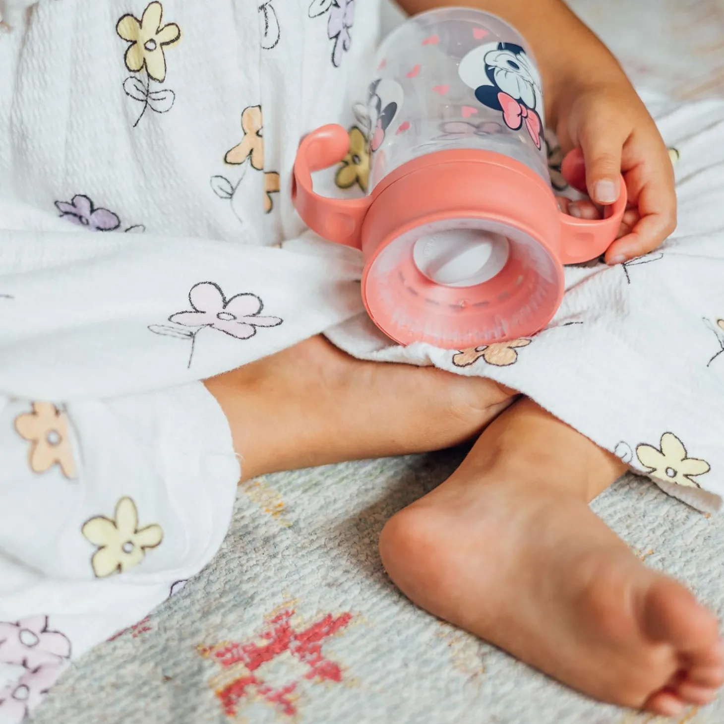 Thermobaby Tasse d'apprentissage 360 Degré Minnie Rose 395 ml