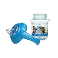 Thermobaby Tasse à poignées Bec Silicone Pat'Patrouille Bleu