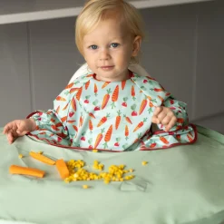 Tidy tot                    Bavoir Supplémentaire Kit manche longue    Carottes            6 mois