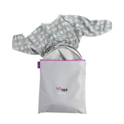 Tidy tot                    Kit Bavoir et Plateau    Gris Perle