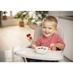 Tigex                    Bol ventouse 100% Silicone    Blanc