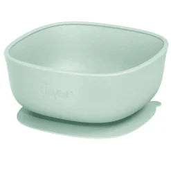Tigex                    Bol ventouse 100% Silicone    Blanc