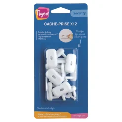 Tigex                    12 cache-prises avec 4 clefs