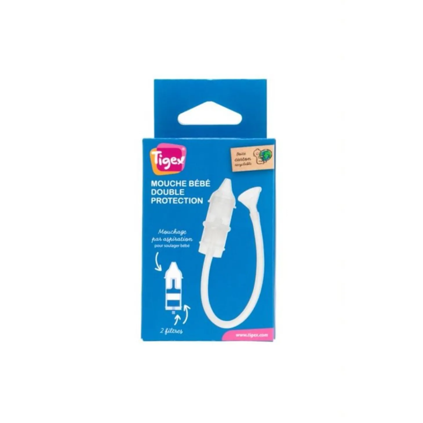 Tigex Mouche bébé double filtre Transparent