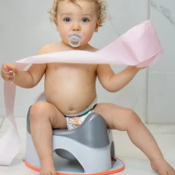 Tigex                    Pot avec cuvette Anatomy    Gris Perle