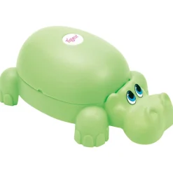 Tigex                    Pots rigolos hippo/voiture    rose / turquoise / orange / vert