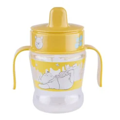 Tigex                    Tasse anti-fuite embout bec dur 250 ml avec poignées Winnie    Vert/Turquoise