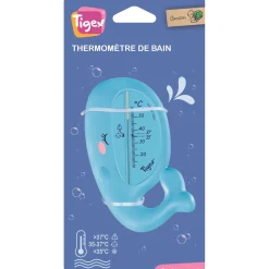 Tigex                    Thermomètre de bain    Bleu / Corail