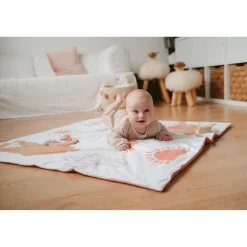 Tinéo                    Tapis de Jeu Nomade Alpagas     Multicolore