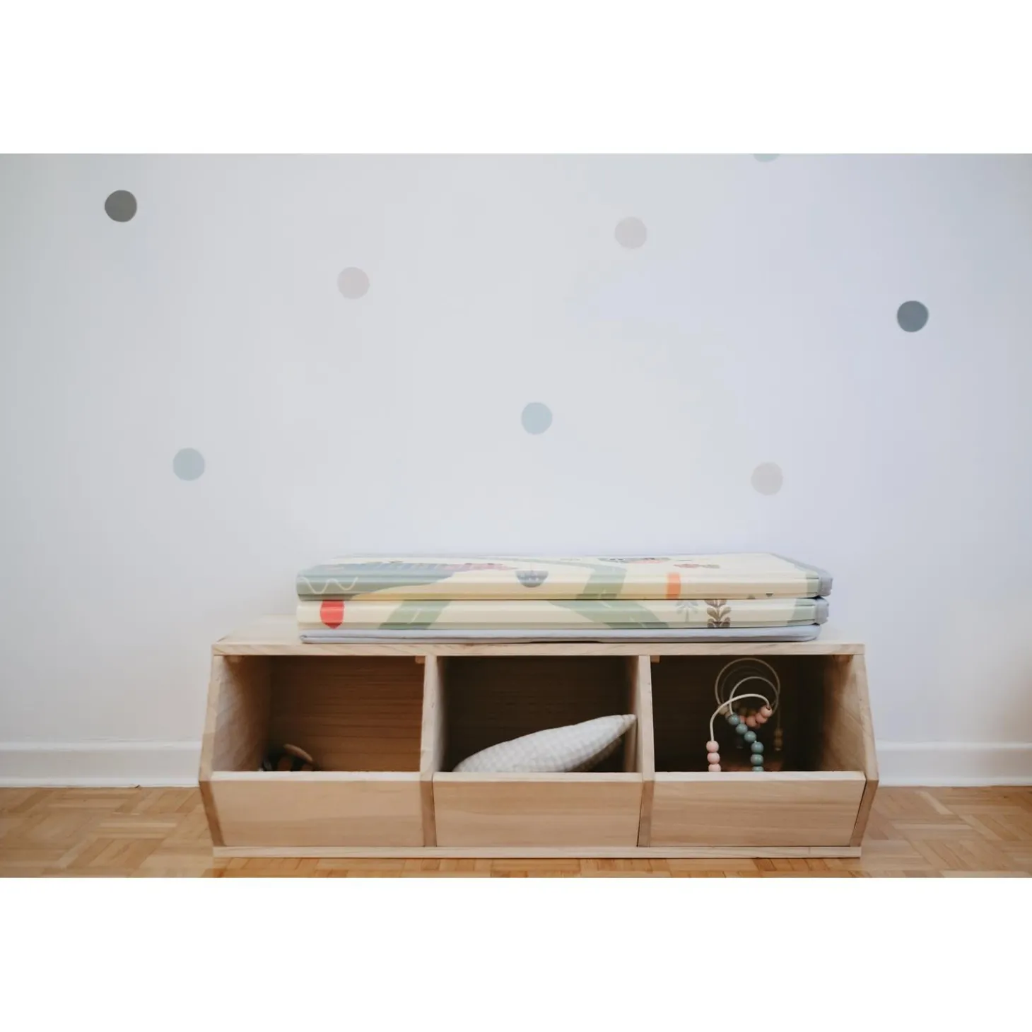 Tinéo Tapis de Jeu Xxl Reversible Multicolore